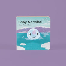 Load image into Gallery viewer, Baby Narwhal: Finger Puppet Book
