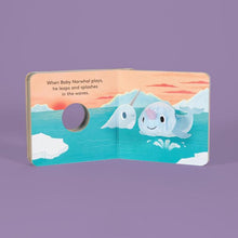 Load image into Gallery viewer, Baby Narwhal: Finger Puppet Book
