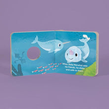 Load image into Gallery viewer, Baby Narwhal: Finger Puppet Book
