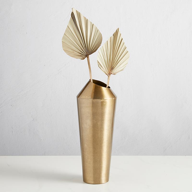 Vase - Matte Gold