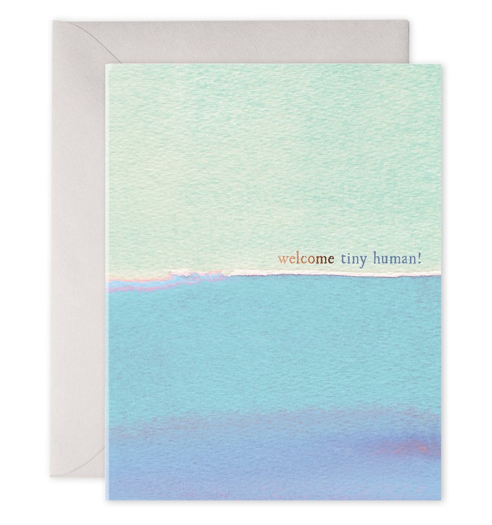 WELCOME TINY HUMAN! CARD