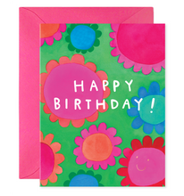 Load image into Gallery viewer, Happy Birthday Flower Power Card
