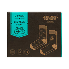 Load image into Gallery viewer, Gentlemen&#39;s Hardware - Set of 2 Bike Crew Socks

