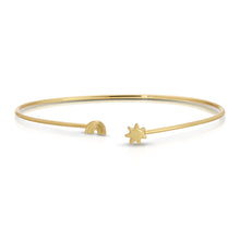 Load image into Gallery viewer, Sunny Skies (Sun &amp; Rainbow) - Connection Cuff Bracelet
