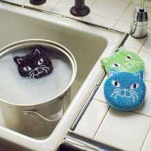 Load image into Gallery viewer, Kitty Cat Scrub Sponge
