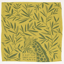 Load image into Gallery viewer, I EAT THE SHIT OUT OF PLANTS DISH TOWEL
