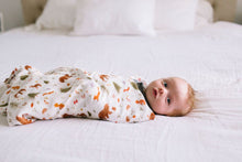 Load image into Gallery viewer, Loulou Lollipop Forest Friends Muslin Swaddle
