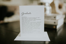 Load image into Gallery viewer, Dear Graduate Card
