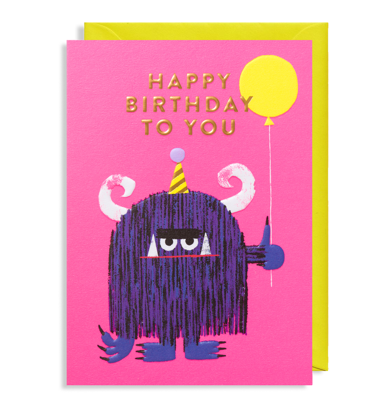 Happy Birthday To You Birthday Grouch Card