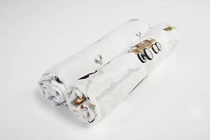 Loulou Lollipop Happy Trucks Muslin Swaddle