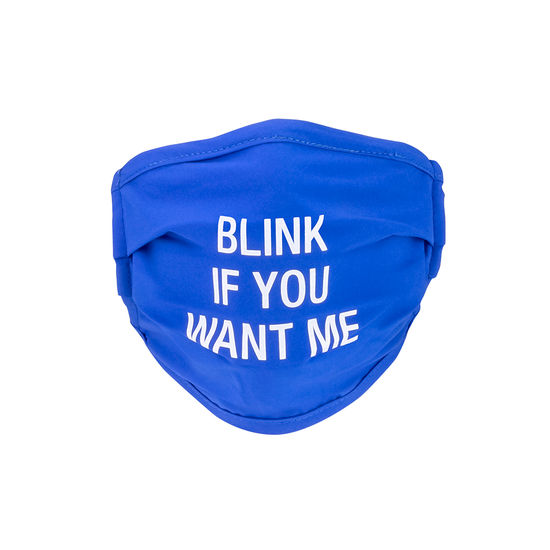 Blink If You Want Me Mask
