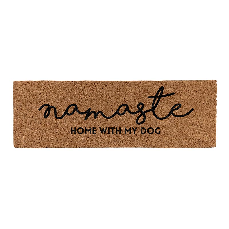 Namaste Home With My Dog - Door Mat