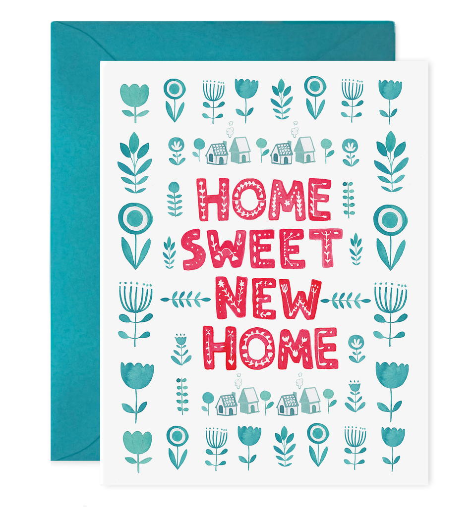 HOME SWEET NEW HOME CARD