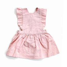 Load image into Gallery viewer, PINAFORE LINEN DRESS - 2 Colours  (6-12 Months)
