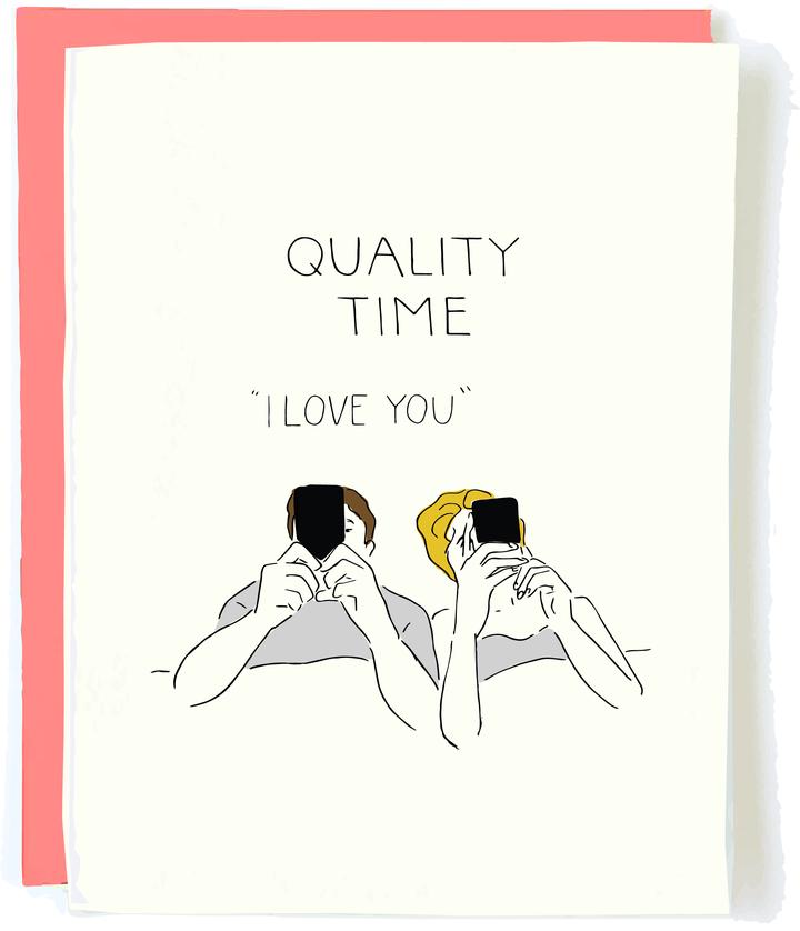 Quality Time Love Card