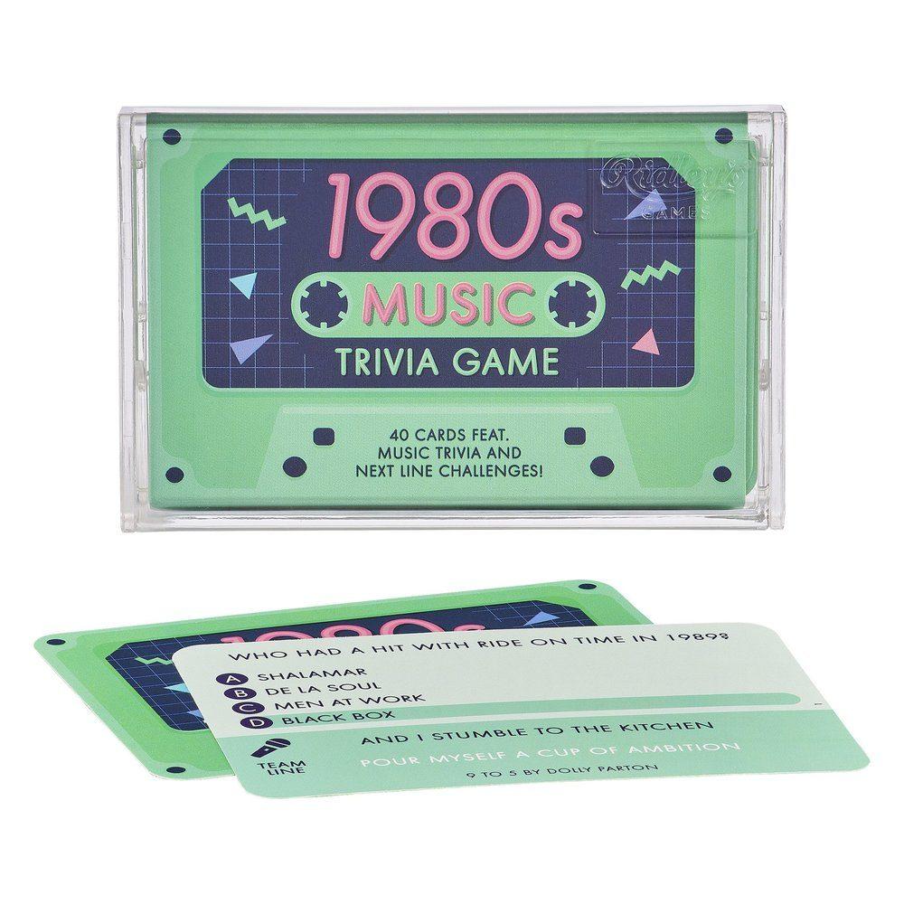 Ridley's 1980s Trivia Cassette Tape Quiz
