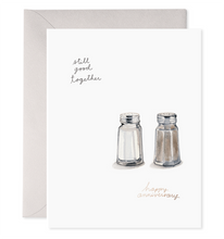 Load image into Gallery viewer, STILL GOOD TOGETHER SALT &amp; PEPPER CARD
