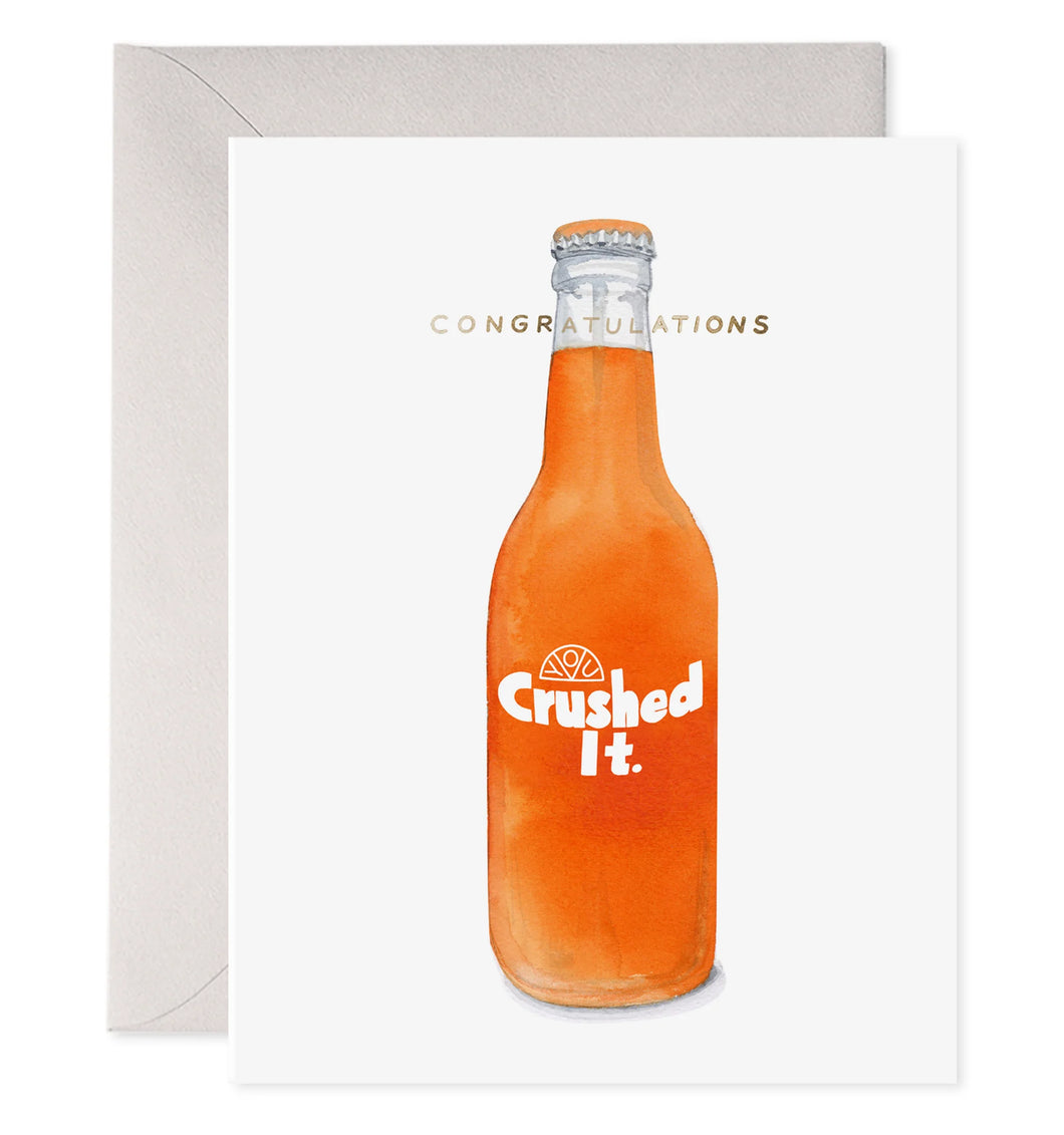 Congratulations Crushed It Card