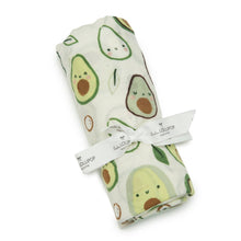 Load image into Gallery viewer, Loulou Lollipop Avocado Muslin Swaddle

