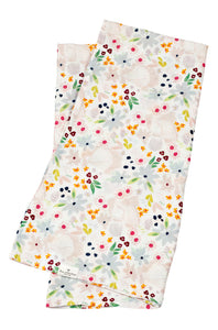 Loulou Lollipop Shell Floral Muslin Swaddle