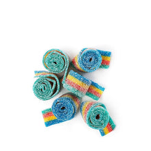Load image into Gallery viewer, Squish Vegan Rainbow Belts Gourmet Candy
