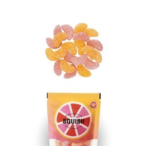 Squish Vegan Sour Grapefruit Blood Orange Gourmet Candy