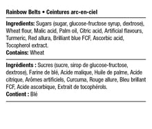 Load image into Gallery viewer, Squish Vegan Rainbow Belts Gourmet Candy
