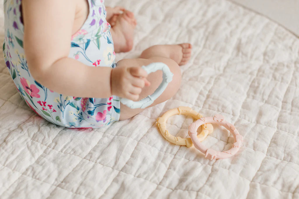 Loulou Lollipop Wild Teething Ring Set - Pastel