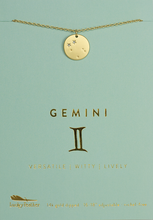 Load image into Gallery viewer, Gemini Zodiac Necklace
