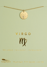 Load image into Gallery viewer, Virgo Zodiac Necklace
