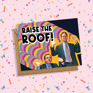 The Office - Raise The Roof Michael & Dwight Card