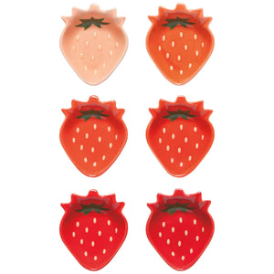 Berry Sweet Shaped Pinch Bowls Set of 6