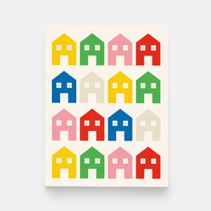 House Pattern New Home Card