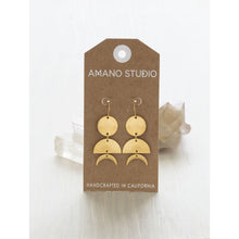 Load image into Gallery viewer, Amano Studio - Celestial Geometry Earrings
