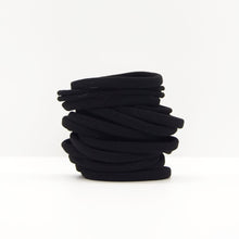 Load image into Gallery viewer, Kitsch Eco-Friendly Nylon Elastics 20pc set Black
