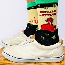 Load image into Gallery viewer, Devils Lettuce Mens Crew Socks
