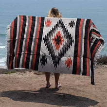 Load image into Gallery viewer, West Path - Tan Diamond Blanket
