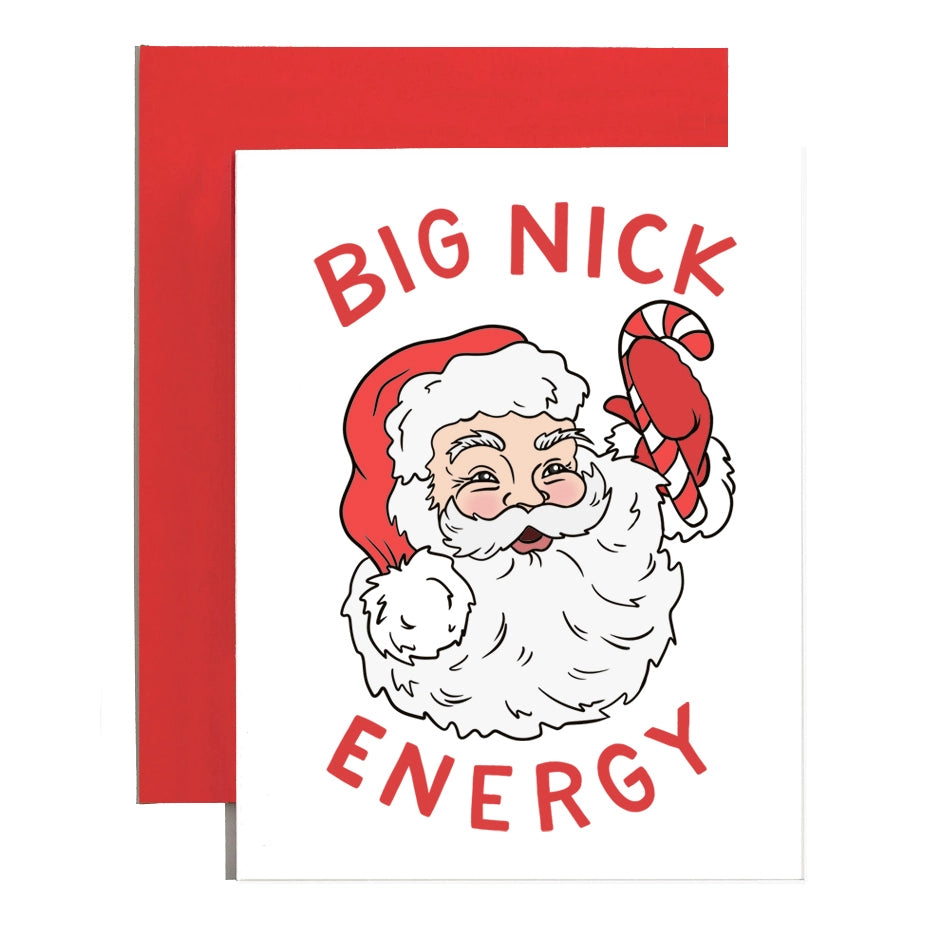 Big Nick Energy Holiday Card