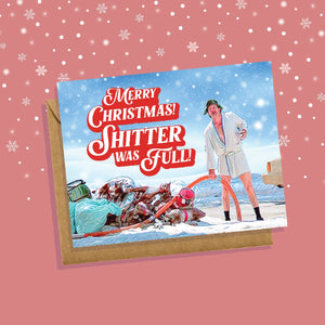"Shitter was Full!" National Lampoon Cousin Eddie Holiday Card
