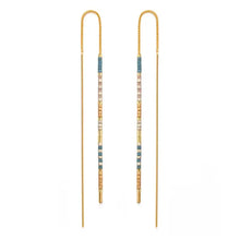 Load image into Gallery viewer, Amano Studio - Miyuki Seed Bead Threader Earrings
