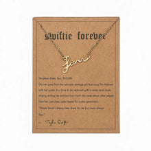 Load image into Gallery viewer, Taylor Swift Pendant Necklaces
