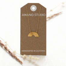 Load image into Gallery viewer, Amano Studio - Gold Rainbow Necklace
