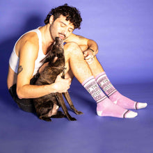 Load image into Gallery viewer, Gumball Poodle - Owner Of The World&#39;s Cutest Dog Gym Crew Socks
