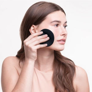 Eco-Friendly Reusable Mini Face Rounds Black
