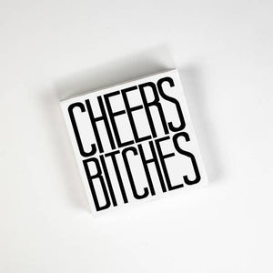 Cheers Bitches Cocktail Napkins