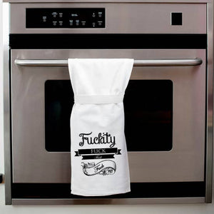 FUCKITY FUCK FUCK DISH TOWEL