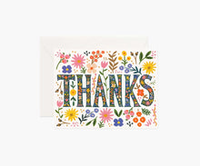 Load image into Gallery viewer, Rifle Paper Co - Floral Thanks Card
