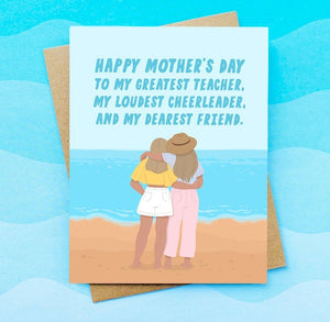 Happy Mother's Day To My Greatest Teacher. Card