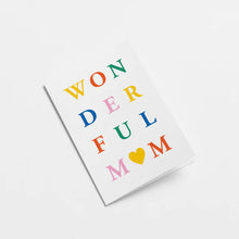 Load image into Gallery viewer, Wonderful Mom Card

