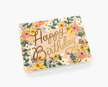 Load image into Gallery viewer, Rifle Paper Co - Rose Happy Birthday Card
